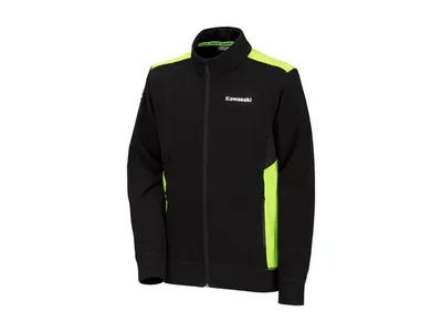 Kawasaki Sports 2026 Zipped Sweatshirt - Black / Green