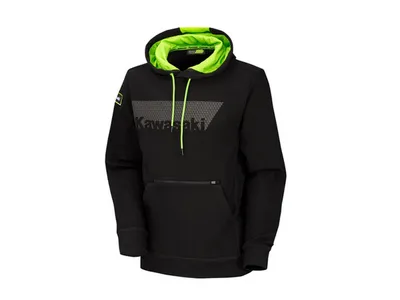 Kawasaki Sports 2026 Hoody - Black / Green