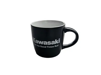 Kawasaki Logo Mug - Black
