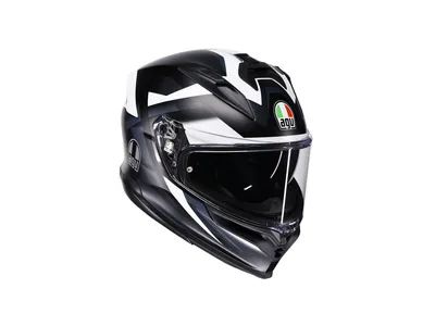 AGV K7 Glimpse Helmet - Matt Black / White