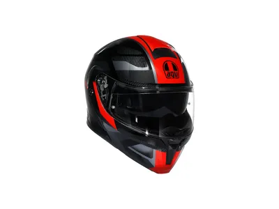 AGV StreetModular Ledro - Black / Red