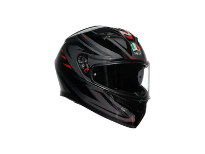 AGV K3 Syth Helmet - Black / Red