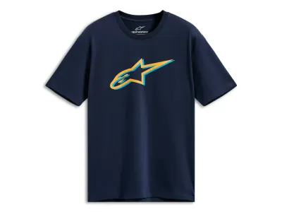 Alpinestars Ageless Shadow CSF T-Shirt - Navy / Orange