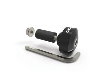 Oxford Bar Ends 1 - Black