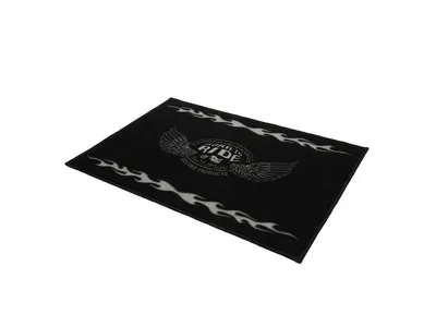Oxford Door Mat - Flame