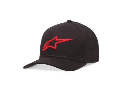 Alpinestars Ageless Snapback Hat - Black / Red