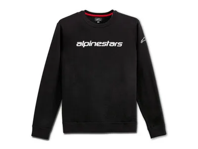 Alpinestars Linear Crew V3 Fleece - Black / White