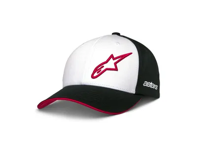Alpinestars Sessionized Baseball Hat - Black / White / Red