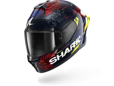 Shark Skwal Cup Helmet - Speed-Vib BRY - Blue / Red / Yellow