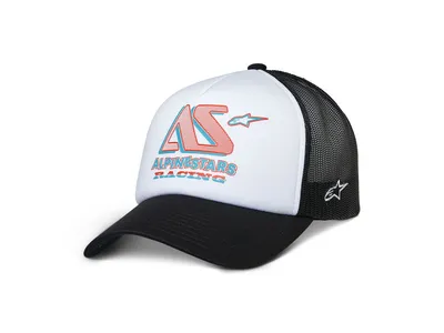 Alpinestars Ayess Trucker Hat - White / Black