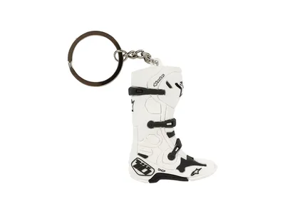 Alpinestars New Tech 10 Boot Key Fob - White