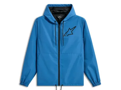 Alpinestars Speeder Chromium Windbreaker Jacket - Blue / Black