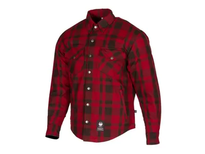 Merlin Axe Hydro Waterproof Kevlar Riding Shirt - Red