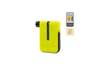 Hiplok MD1000 Disc Lock - Neon Yellow